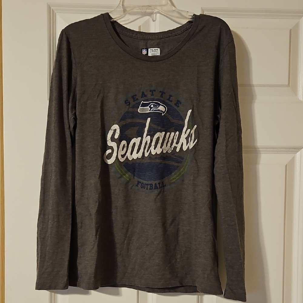 Seattle Seahawks Gray Long Sleeve Shirt
